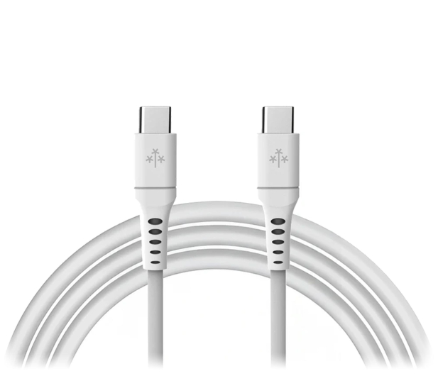 Hune Kabel USB-C do USB-C 3m Snow White - 1370703 - zdjęcie 2